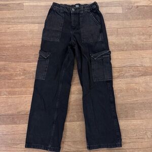 BDG Men's Black Denim Cargo Skate Jeans Size 26 x 28
 b48